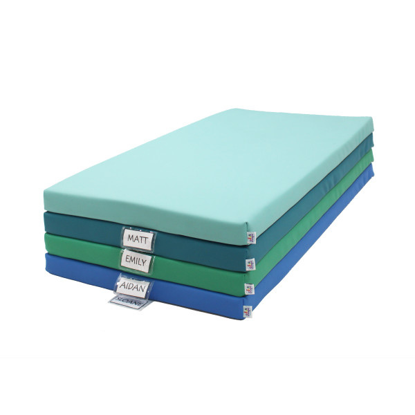 FDP 12269-CT SoftScape Sleepy Time Children"s Non-Folding Foam Rest Nap Mat Contemporary