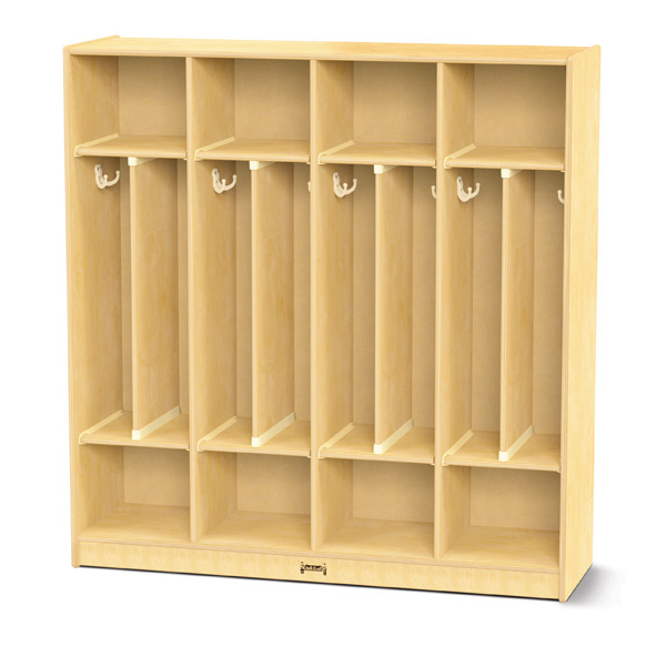 Coat locker, wood coat lockers and coat lockers at Daycare Direct