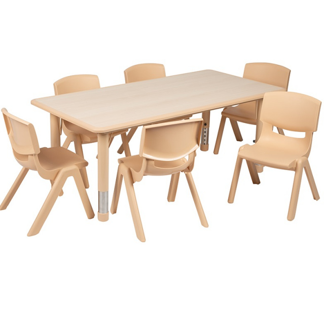 Resin table shop and chairs set