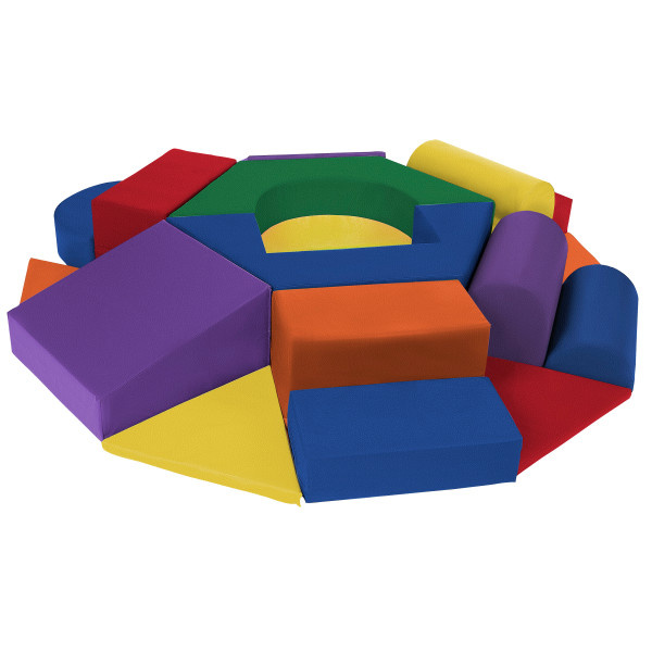 Soft Play, soft climbers, vinyl blocks and tumble mats at Daycare