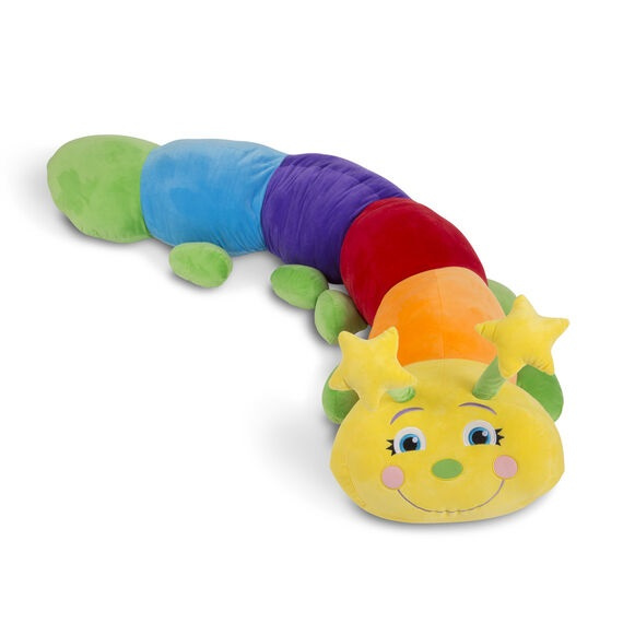 long stuffed caterpillar