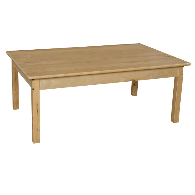 WD83422 Rectangle Hardwood Table 30