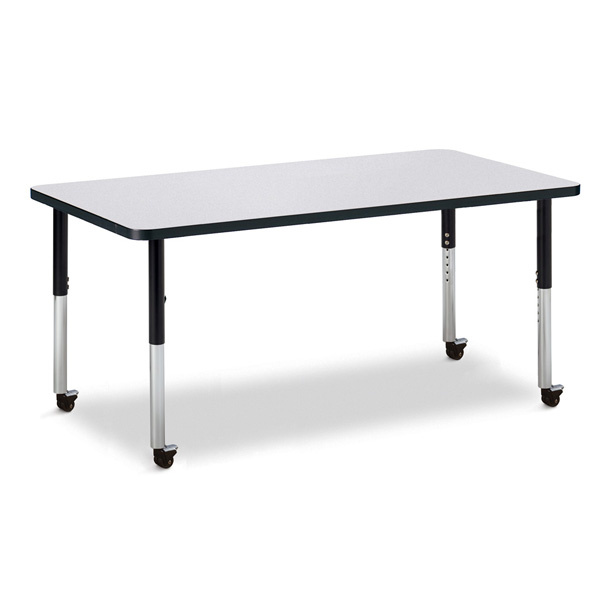 Movable tables cheap on wheels