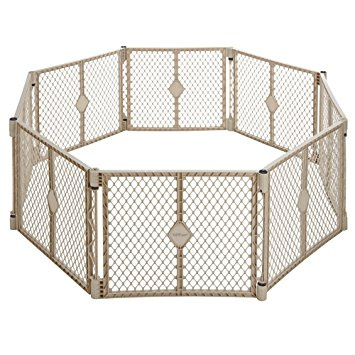 eight panel play yard