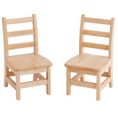 wooden preschool chairs