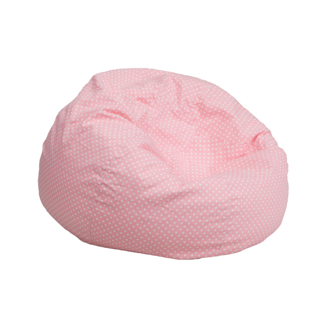 FF Kids Bean Bag Chair Small - Pink Dot