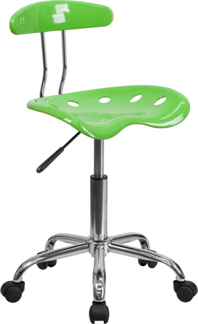 FF Task Chair with Tractor Seat - Apple Green
