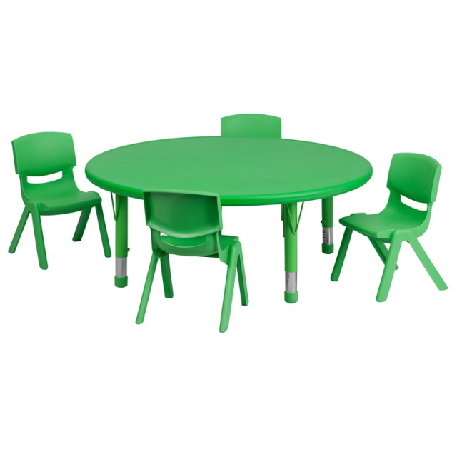 Daycare tables and preschool table and chair sets at Daycare