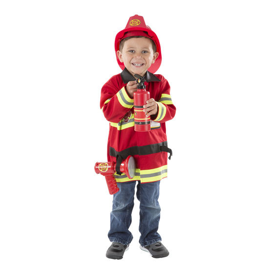 MD-4834 Fire Chief Role Play Costume Set