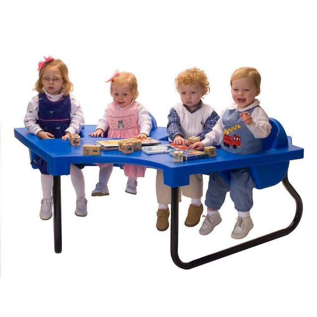4 seat junior toddler tables daycare furniture direct