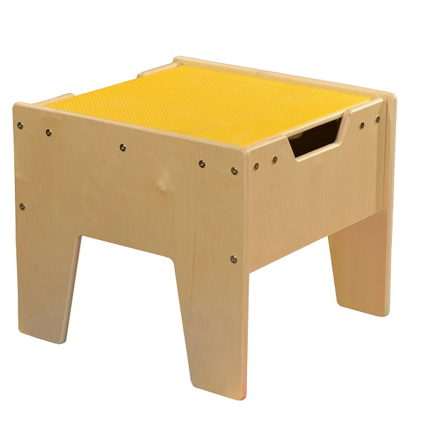 C991300-Y Activity Table w/ LEGO Top - Yellow