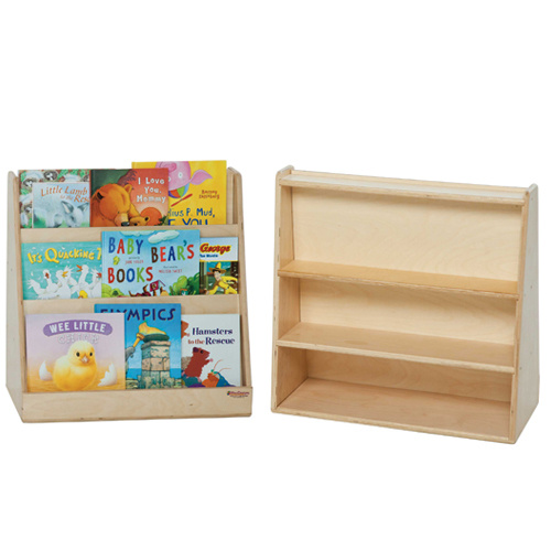 Preschool Book Displays, Child Care Book Shelves, Daycare Book Stand,  Classroom Storage Cases, Early Childhood Literacy Furniture