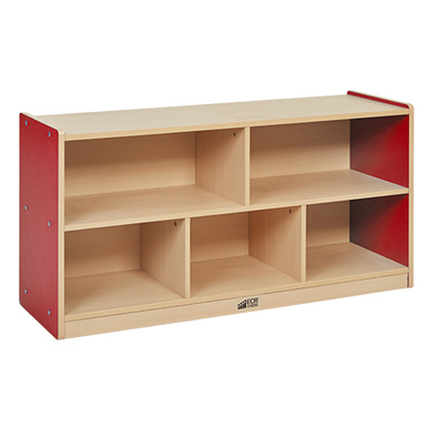 Storage Shelves Units Block Toddler Elr 0711 Rd Colorful Essentials 24 H Storage Cabinet Red