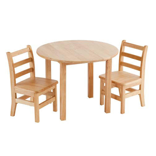 girls wooden table and chairs