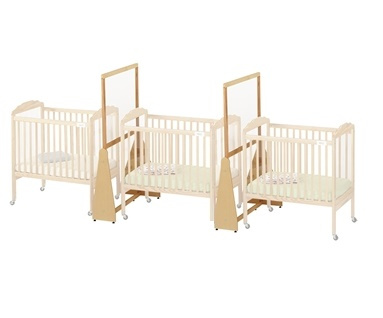 Daycare Cribs Commercial Folding Crib Play Pin Baby Crib Steel