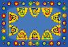 Busy Bee ABC Learning Rug 5'10" x 8'4"