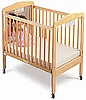 Compact Mirrored Drop-Side Crib with Reflective headboard FD 10-MC-N3