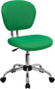 FF Swivel Task Chair Mid Back - Green