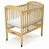 Clear Panel Adjustable Fixed-Side Crib AR-EL7010