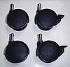 4 Pack Caster Set for Kiddie Kot