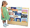 2-Sided Pic-A-Book Stand with Dry-Erase Board & Storage Cubbie