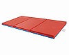 (Set of 5) 3-Fold 2" Thick Rest Mat (Red & Blue) ELR-0575