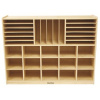 ELR-0428 Birch Multi-Section Storage Cabinet