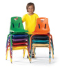8122JC6 Berries 12" Chair with matching legs (6 Pack)
