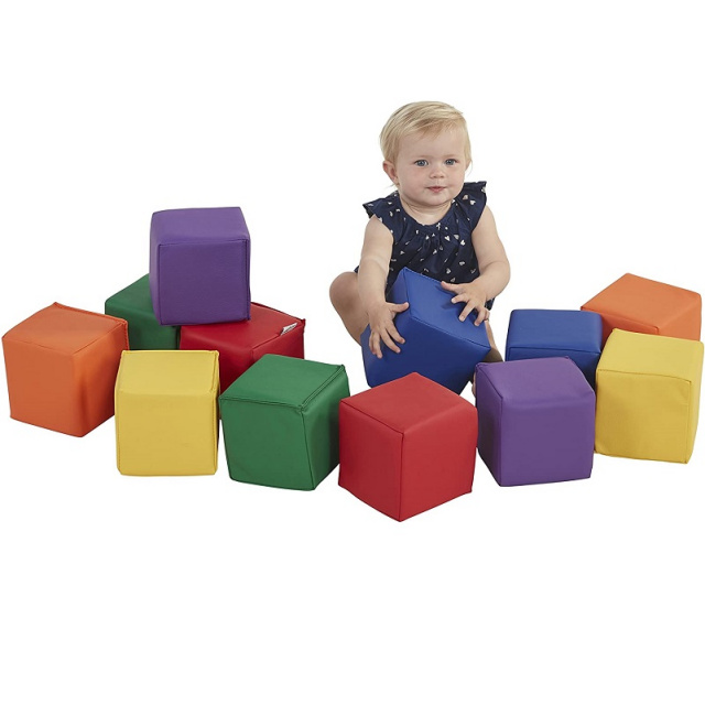 SoftZone Patchwork Toddler Blocks elr-033