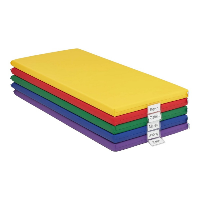 ELR-0573-AS Rainbow Rest Mats Assorted - 5 Pack