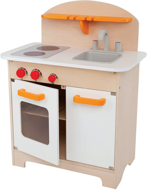 Gourmet Kids Wooden Play Kitchen 