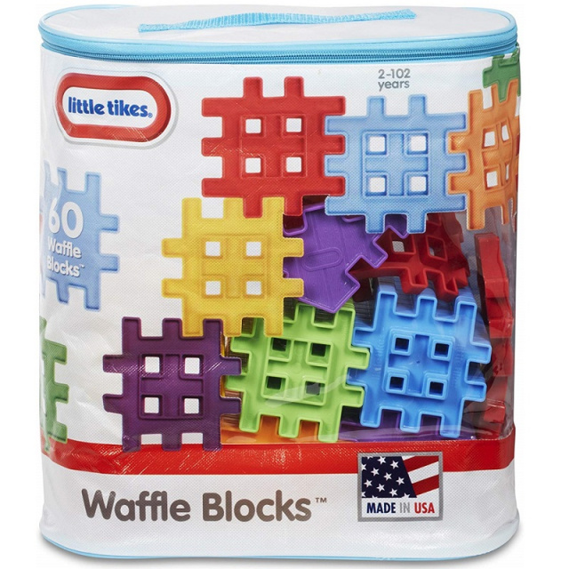 Waffle Blocks - 60 Piece