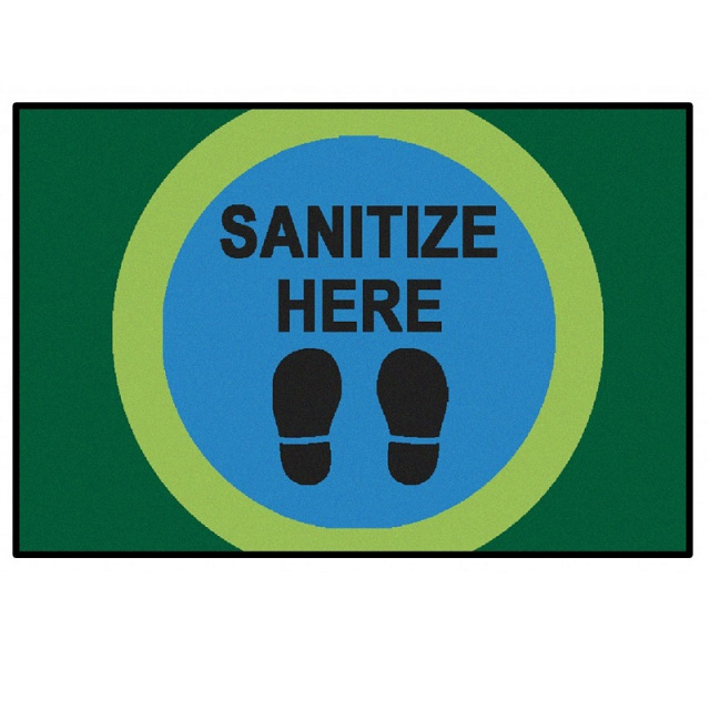 #49.31 Dot Marks the Spot to Sanitize Here Mats