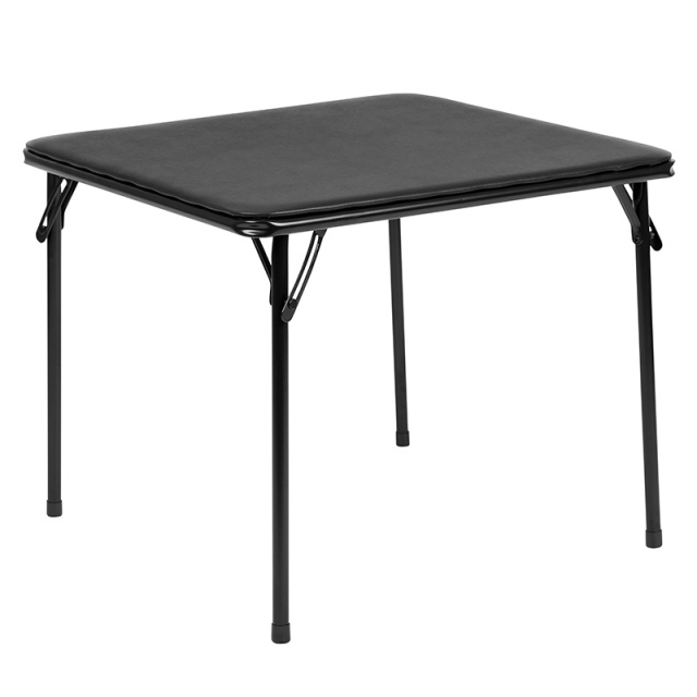 Kids Square Folding Table Black JB-TABLE-BK-GG