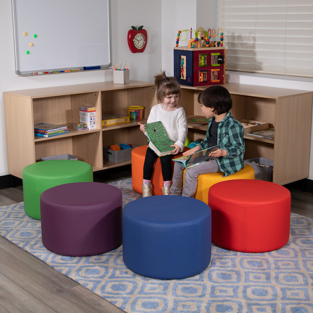 Soft Seating Collaborative Circle 12" assorted colors