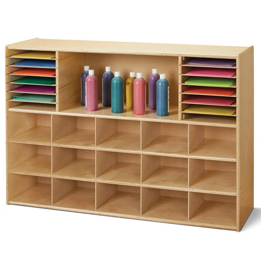 7030YT Sectional Cubbie-Tray Storage 