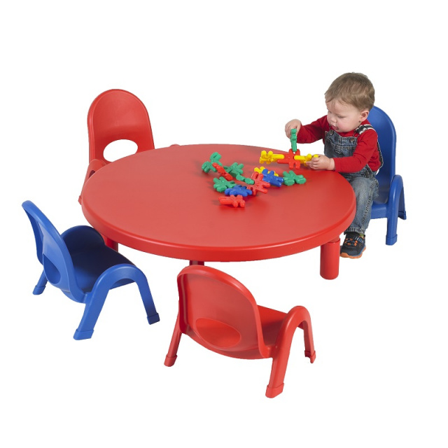 Daycare Tables And Preschool Table, Round Toddler Table And Chairs