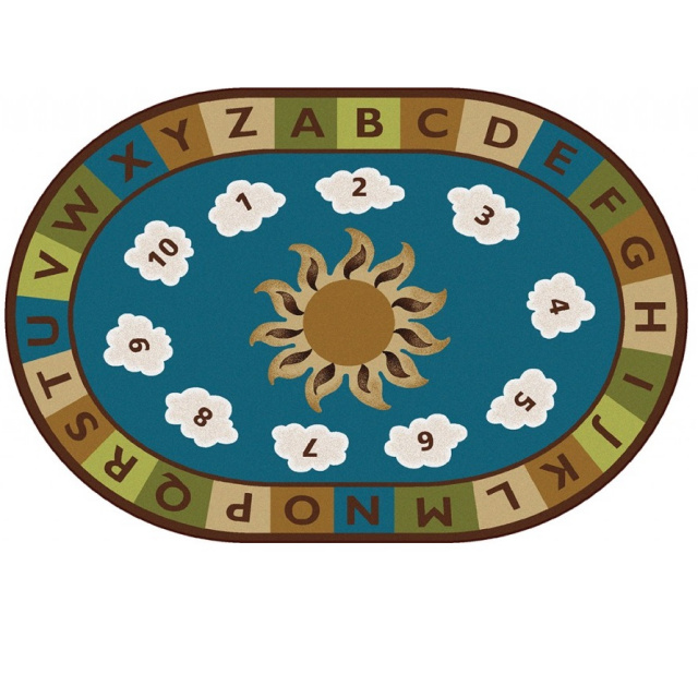 CK-94704 Sunny Day Learn & Play Carpet - Nature 4 x 6