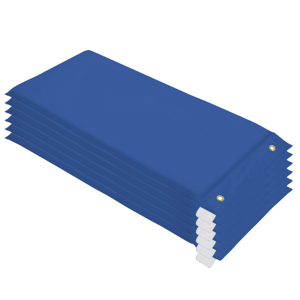 10498-BL Hanging Rest Mat Blue 6 Pack daycare nap mats