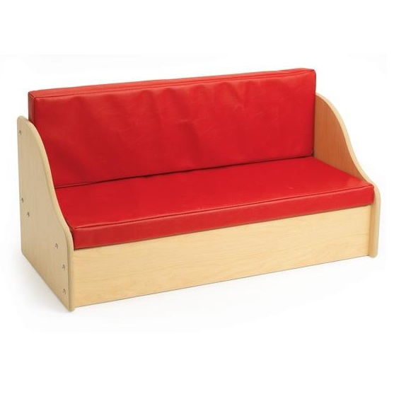 angeles value line sofa red