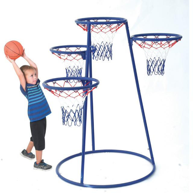 AFB7950 4-Ring Basketball Stand with storage bag