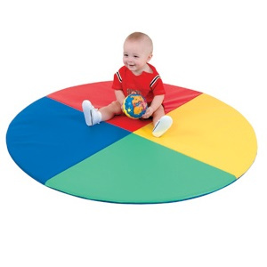 CF362-159 Four Color Pie Mat