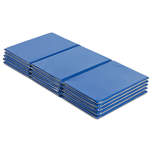 ELR-0882 Folding Rest Mat 3-Section 24x48x1 - 5 Pack