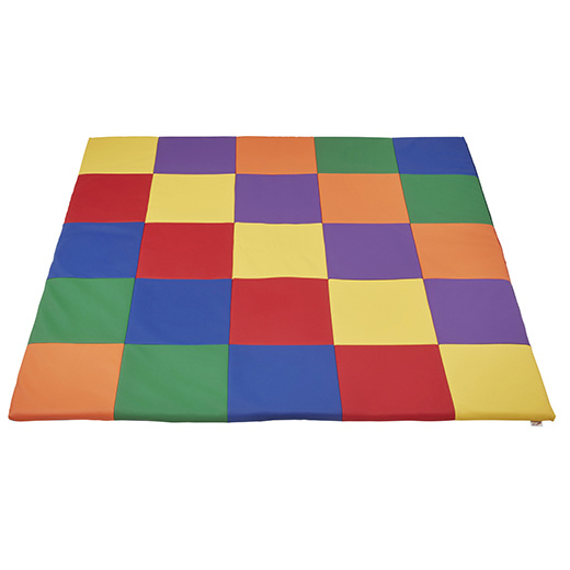 ELR-031 Patchwork Toddler Mat - Primary
