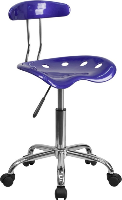 FF Task Chair with Tractor Seat - Deep Blue