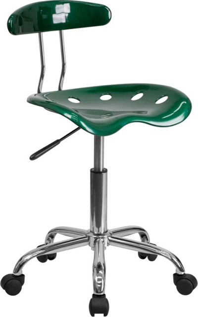 FF Task Chair with Tractor Seat - Green