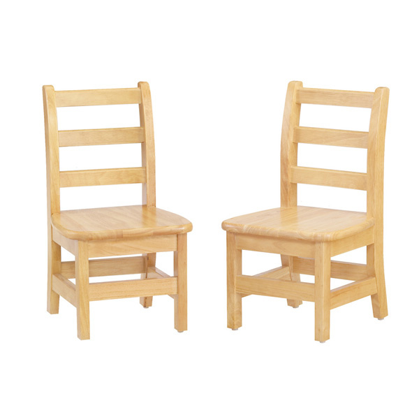 5912JC2 KYDZ LadderBack Chair 12"  - 2 Pack