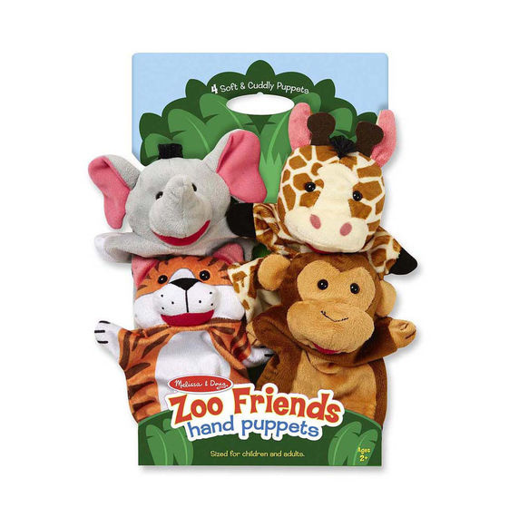 MD-9081 Zoo Friends Hand Puppets