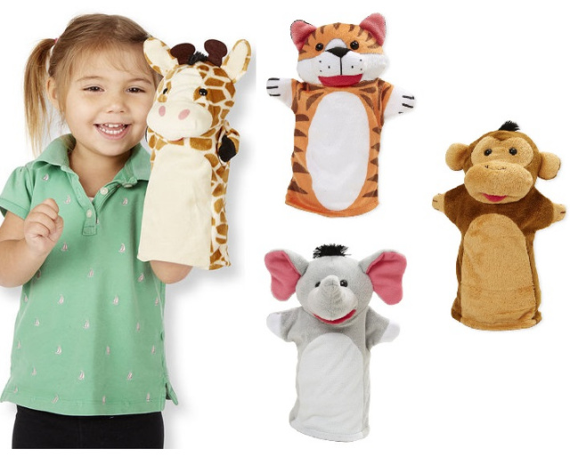 Melissa & Doug 9081 Zoo Friends Hand Puppets for sale online 