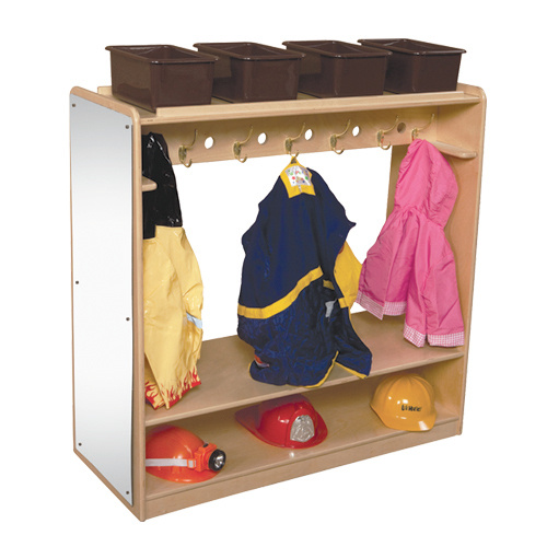 WD91700 Mobile Double Sided Dress-Up Locker w/ Mirror